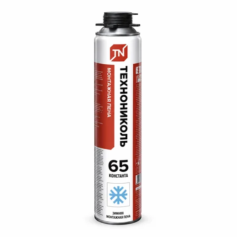Пена ТЕХНОНИКОЛЬ 65 CONSTANT зимняя, 1000 мл