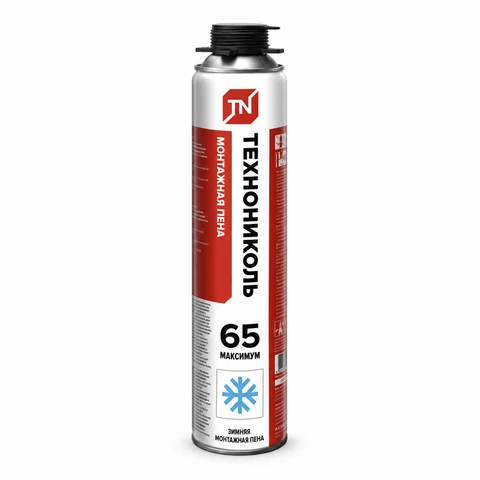 Пена ТЕХНОНИКОЛЬ 65 MAXIMUM зимняя, 850 мл